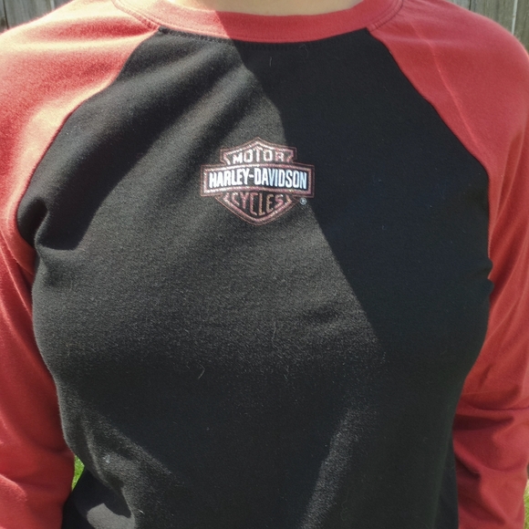 Harley-Davidson long sleeve raglan - Picture 3 of 4